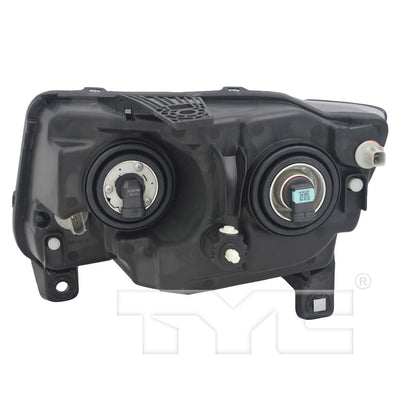 CAPA 1317 JP CMPAS HALGN BLK (W/O LOGO) HEADLAMP ASSY RH