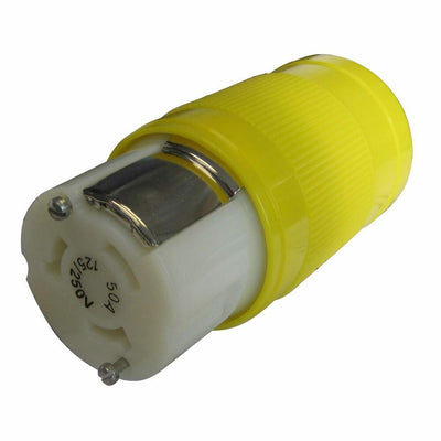 FEMALE CONNECTOR 50A YELLOW