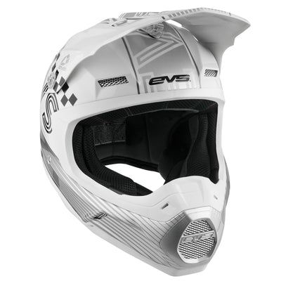 EVS T5 Torino Helmet White - Small