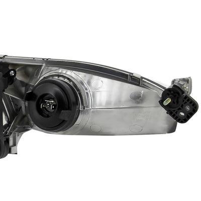 CRYSTAL HOUSING HEADLIGHTS BLACK