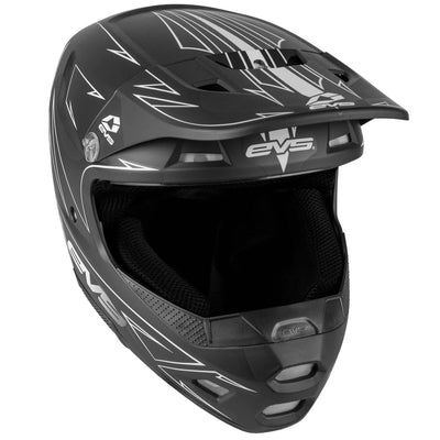 EVS T3 Pinner Helmet Matte Black Youth - Large