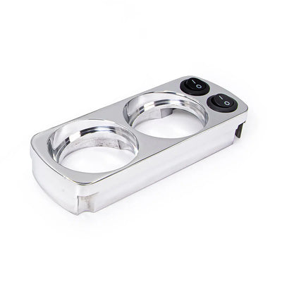 2G OH GAUGE MOUNT POLISHED W/ SWITCH
