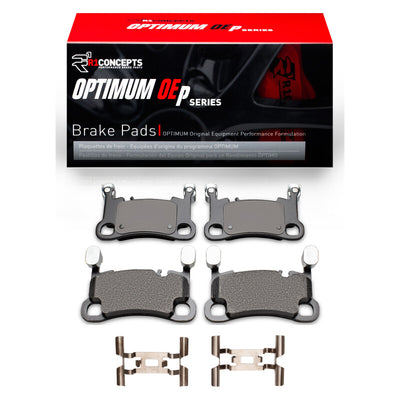 R1 2019-2023 Porsche Cayenne Rear R1 Optimum OE Pads & Hardware Kit