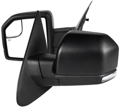 POWER HEATED SIDE MIRRORS MATTE BLACK