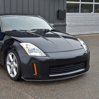 FRONT BUMPER LIP MATTE BLACK