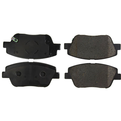 Posi-Quiet 12/09-13 Hyundai Sonata / 11-12 Kia Optima LX/Hybrid Front Ceramic Brake Pads