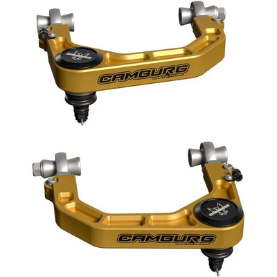 Camburg Toyota 4-Runner 03-24 FJ 07-14 KINETIK Performance Billet X-Joint XL Upper Arms (GOLD)