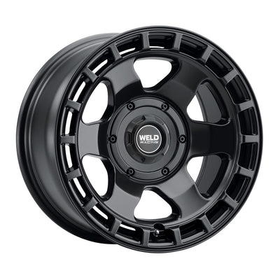 Weld Off-Road Ridge 20x9 - 6x135 / 6x139.7 BP - ET0 - 106.1mm CB - Satin Black Wheel