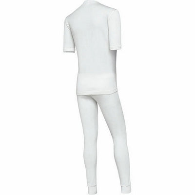 NOMEX S/S CREW TOP SML WHITE