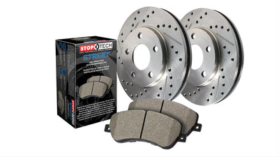 OE PREMIUM COATED BRAKE KIT 2 WHEEL