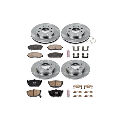 Power Stop 98-01 Hyundai Elantra Front & Rear Autospecialty Brake Kit