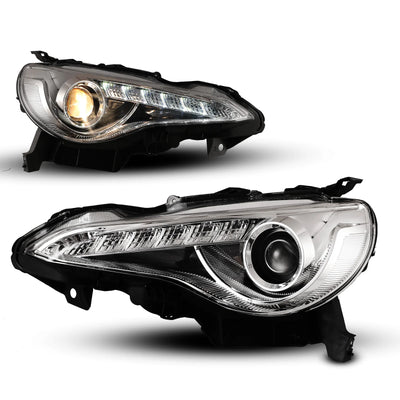 Winjet black headlights