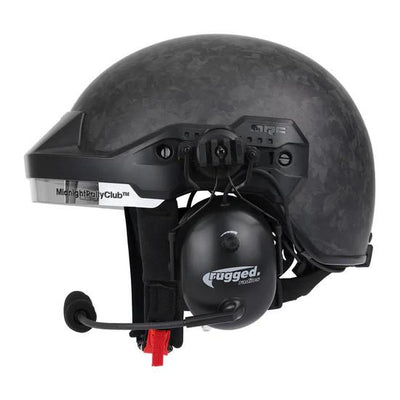 Rugged Radios MRC Opposition Half Helmet with Rail Mounted Headset - DOT - Without Headset XS ? SM MRC-OPP-XS-SM