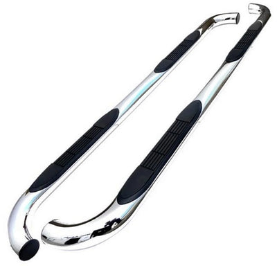 3 INCHES ROUND SIDE STEP BAR CHROME