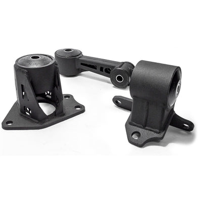 Innovative 07-13 Acura MDX J-Series Black Steel Mount 95A Bushing (Rear Mount Only)