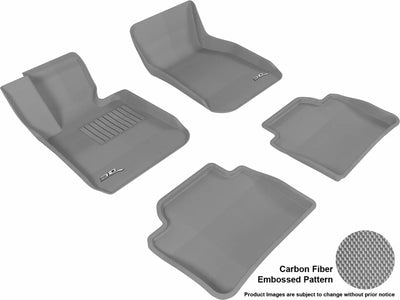 3D KAGU FLOOR MAT 2 ROW SET GRAY