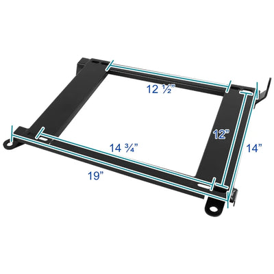 E46 2 DOOR SEAT BRACKET - PAIR