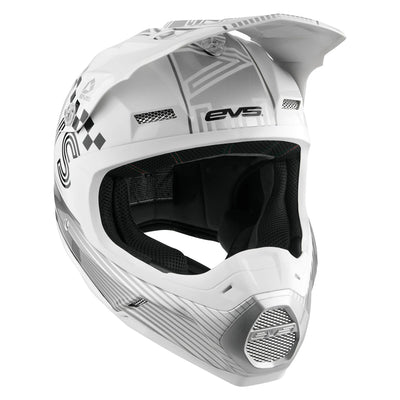 EVS T5 Torino Helmet White - XL