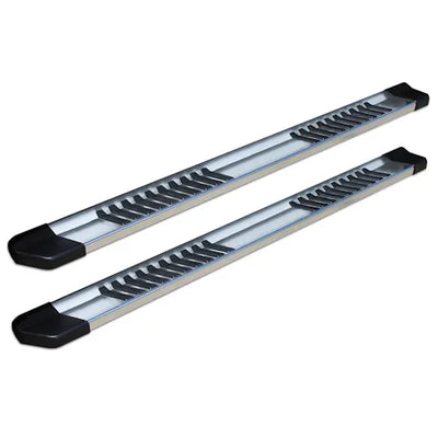 04C TITAN/TITAN XD CREW CAB 6IN RUNNING BOARDS STEPS BRUSHED ALUMINUM