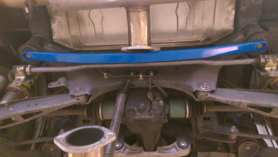 Megan Strut Bar Subaru WRX 08-12 Rear Lower Red