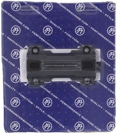 Performance Machine Phatbar & Riser Gauge Relocation Adapter - Black Ops