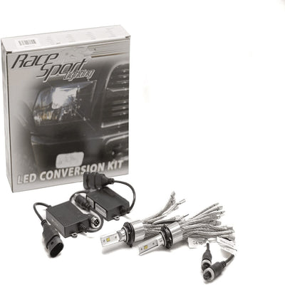 H10 GEN4 LED HEADLIGHT CONVERSION KIT WITH FOCUS OPTICS AND COPPER STRANDED ROP
