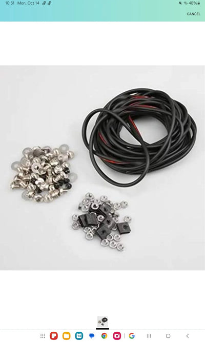Bushwacker Complete Fender Flare Hardware Kit For (50907-02)
