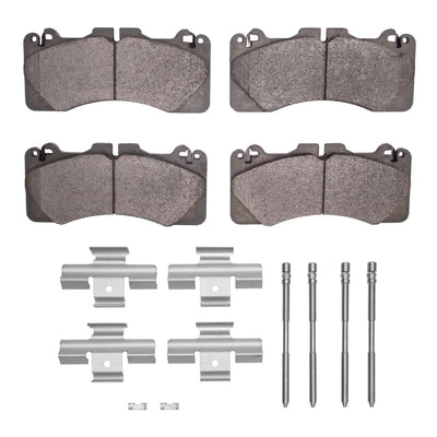 R1 10-25 Lexus LS460 Front Semi Met Pads & Hardware Kit