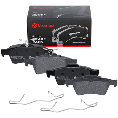Brembo 08-10 Chevrolet Cobalt Premium Low-Met OE Equivalent Pad - Rear