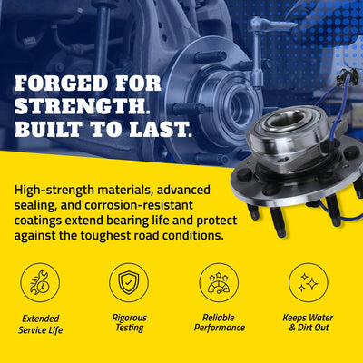 MOOG 18-23 Audi RS5 Base Front / Rear Wheel Hub & Bearing Assembly