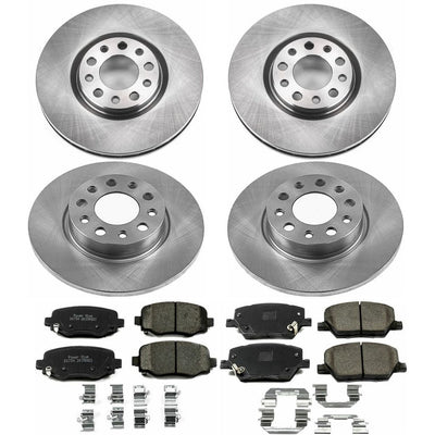 Power Stop 16-18 Fiat 500X Front & Rear Autospecialty Brake Kit