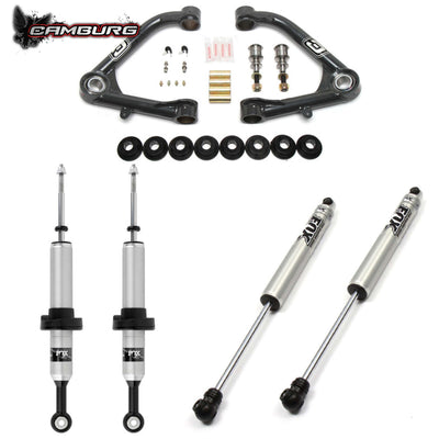 Camburg Chevy GMC 1500 2wd 4wd 14-18 FOX 2.0 Performance S R Kit (UNI UCA)