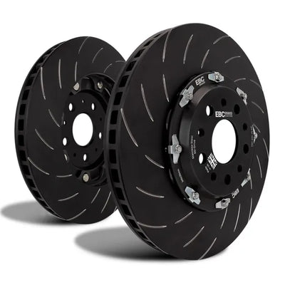 EBC Racing Ford Focus ST MK2 Yellow Apollo-4 Calipers 330mm Rotors Front Big Brake Kit