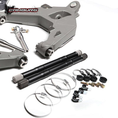 Camburg Ford F-150 Raptor 17-20 Performance L T Kit w Axles (BILLET UCA) (GRAY)