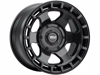 Weld Off-Road Ridge 20x9 - 8x180 BP - ET0 - 124.3mm CB - Satin Black Wheel