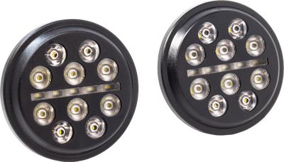 Letric Lighting 4.5in Black Buck-Shot Indian