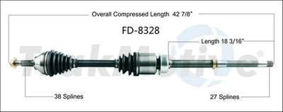 CV AXLE SHAFT
