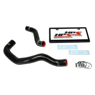 HPS Performance Black Reinforced Silicone Radiator Hose Kit Coolant for Lexus 98-05 GS300 I6 3.0L