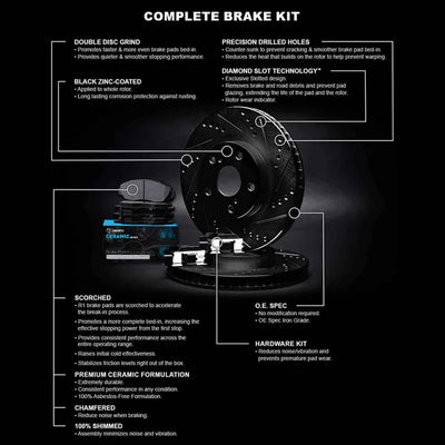 R1 Concepts black auto part