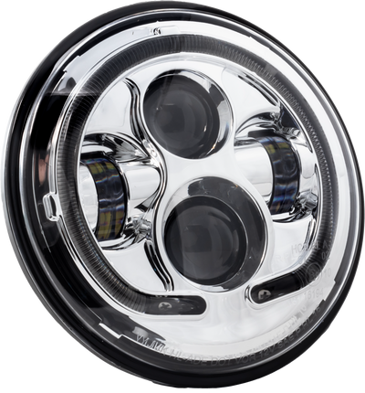 Letric Lighting Led Headlight With Halo Chr