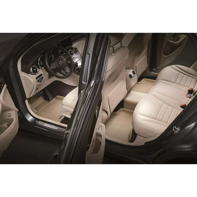 3D MAXpider 2014-2019 Porsche Macan Kagu 1st & 2nd Row Floormats - Tan