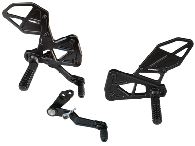 Vortex Racing Rearsets Replacement Rear- Black