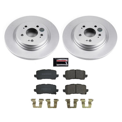 Power Stop 2021 Honda Odyssey Rear Z17 Coated Brake Kit