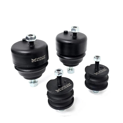 7361 BMW E36 E46 Z3 RWD only (EXC M and XI models) Harden Engine Mount Transmission Mount 4pc