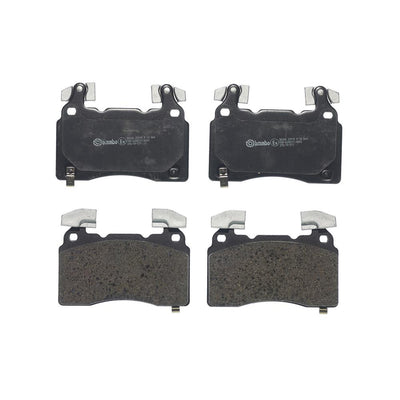 Brembo 10-19 Chevy Camaro/15-19 Corvette/12-21 Tesla S Front Premium Low-Met OE Equivalent Pad