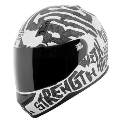Speed Helmet and Strength SS900 Solid Speed Helmet Matte White - Medium