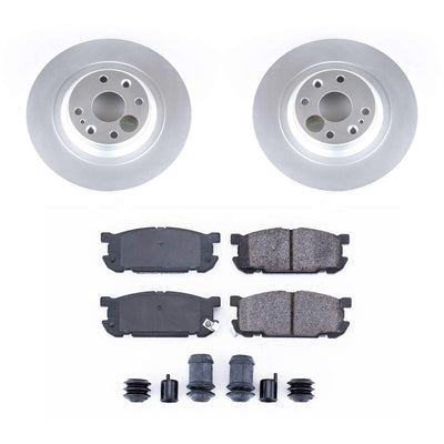 Power Stop 01-05 Mazda Miata Rear Z17 Evolution Geomet Coated Brake Kit