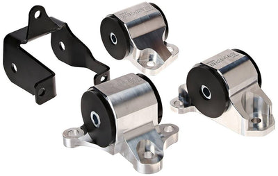 Innovative 90-93 Integra B-Series Black Steel 95A Bushing Front Mount B-Series Cable Trans