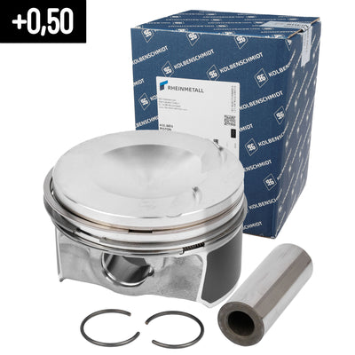 ~(1 lbs. 5X3X3)~ Piston With Rings Audi VW 2.0L (CAEBCAWBCBFACCTACCZACCZCCDNBCDNC) .50MM