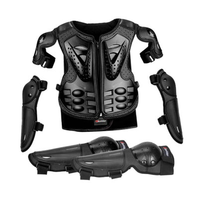 EVS Comp Suit Black/Red Youth - Small